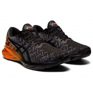 Asics Dynablast Black/Marigold Orange Running Shoes Men