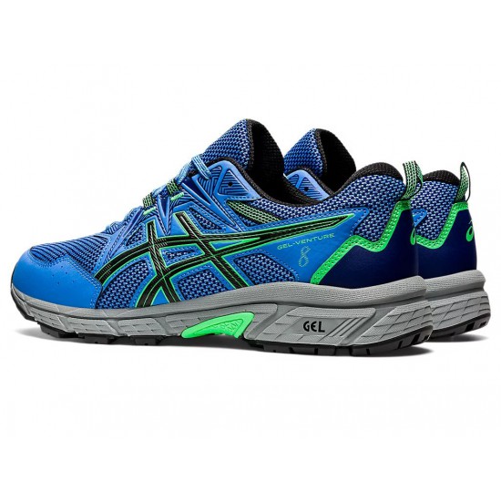 Asics Gel-Venture 8 Blue Coast/New Leaf Trail Running Shoes Men