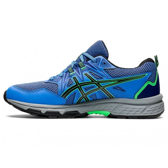 Asics Gel-Venture 8 Blue Coast/New Leaf Trail Running Shoes Men