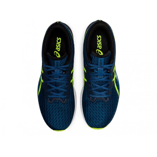 Asics Hyper Speed Mako Blue/Hazard Green Running Shoes Men