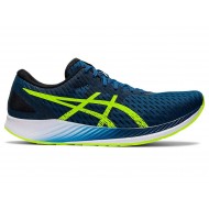 Asics Hyper Speed Mako Blue/Hazard Green Running Shoes Men