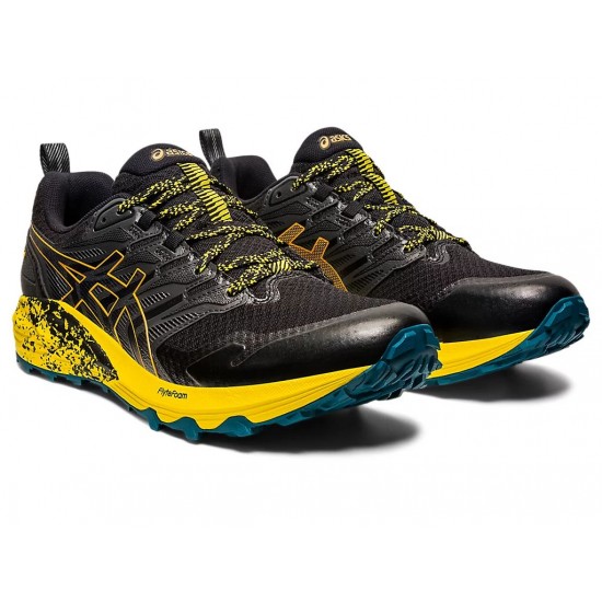 Asics Gel-Trabuco Terra Black/Sandstorm Trail Running Shoes Men