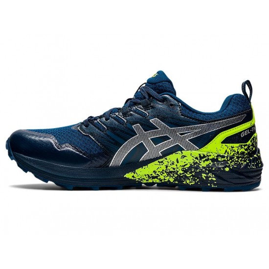 Asics Gel-Trabuco Terra Mako Blue/Pure Silver Trail Running Shoes Men