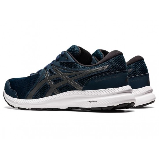 Asics Gel-Contend 7 French Blue/Gunmetal Running Shoes Men