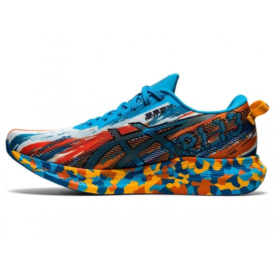 Asics Noosa Tri 13 Digital Aqua/Marigold Orange Running Shoes Men