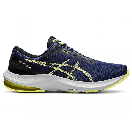 Asics Gel-Pulse 13 Thunder Blue/Glow Yellow Running Shoes Men