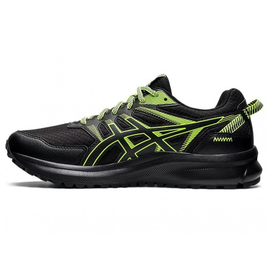 Asics Trail Scout 2 Black/Hazard Green Trail Running Shoes Men