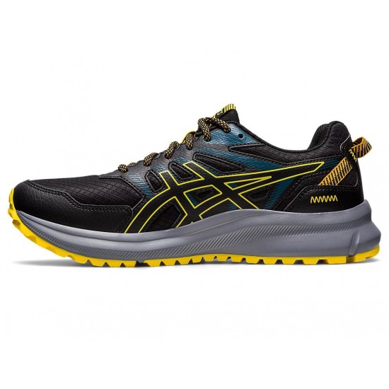 Asics Trail Scout 2 Black/Golden Yellow Trail Running Shoes Men