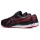 Asics Gel-Kayano 28 (2E) Black/Electric Red Running Shoes Men