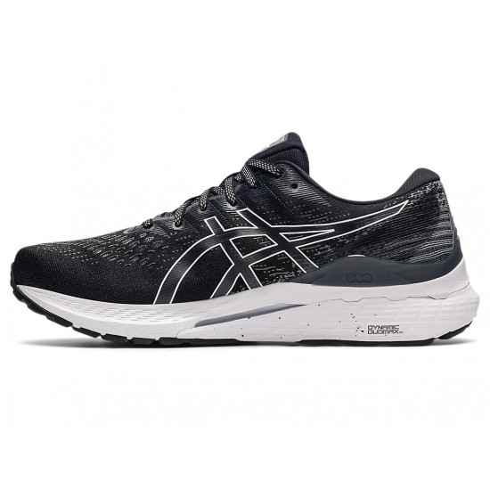 Asics Gel-Kayano 28 Black/White Running Shoes Men