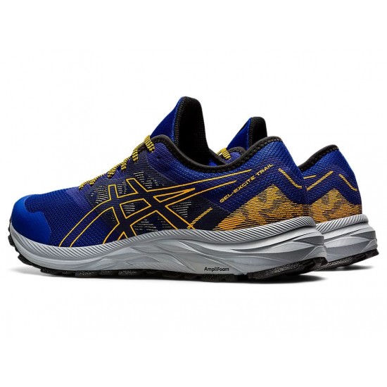 Asics Gel-Excite Trail Monaco Blue/Sunflower Running Shoes Men