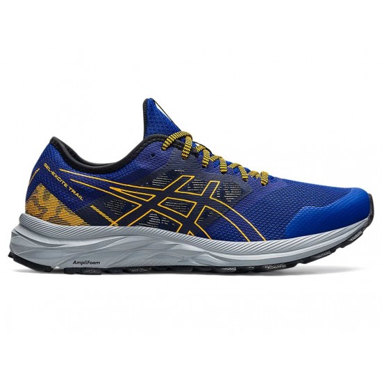 Asics Gel-Excite Trail Monaco Blue/Sunflower Running Shoes Men