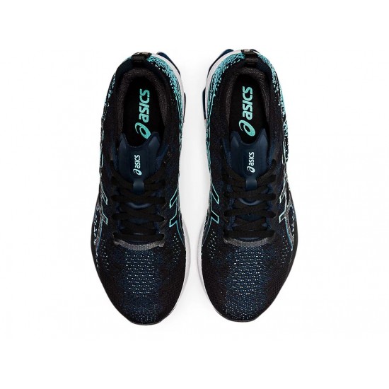 Asics Gel-Kinsei Blast Black/Ice Mint Running Shoes Men