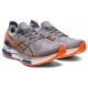 Asics Gel-Kinsei Blast Sheet Rock/Shocking Orange Running Shoes Men