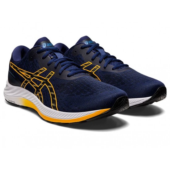 Asics Gel-Excite 9 Extra Wide Deep Ocean/Amber Running Shoes Men