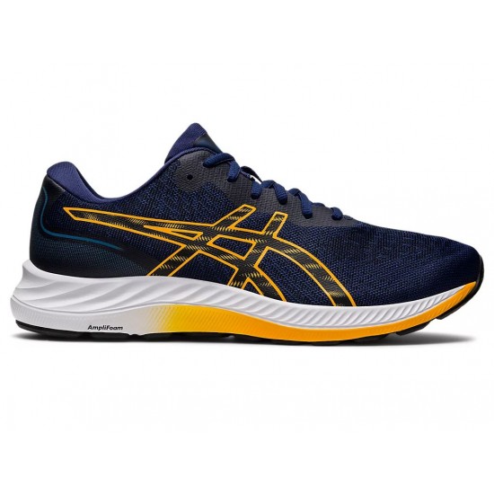 Asics Gel Excite 9 Extra Wide Deep Ocean Amber Running Shoes Men