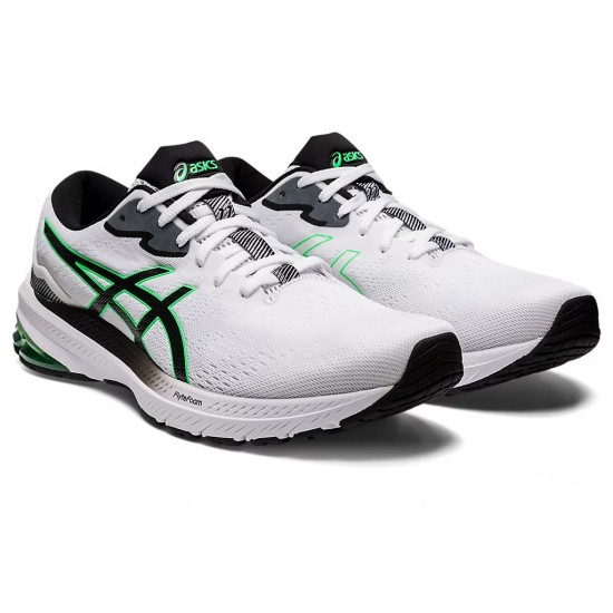 Asics Gt-1000 11 White/Black Running Shoes Men