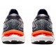 Asics Gel-Nimbus 24 Sheet Rock/Shocking Orange Running Shoes Men