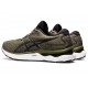 Asics Gel-Nimbus 24 Olive Canvas/Gunmetal Running Shoes Men