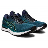 Asics Gel-Nimbus 24 Velvet Pine/New Leaf Running Shoes Men