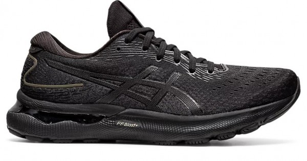 Ladies hotsell black asics