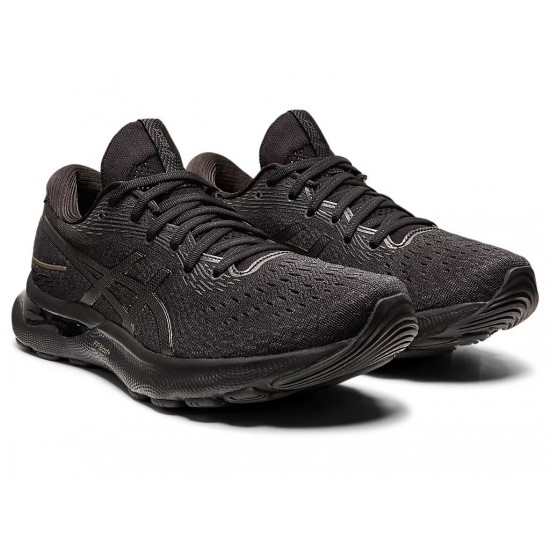 Asics Gel-Nimbus 24 Extra Wide Black/Black Running Shoes Men