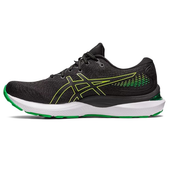 Asics Gel-Cumulus 24 Black/Lime Zest Running Shoes Men