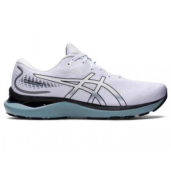 Asics Gel-Cumulus 24 White/Black Running Shoes Men