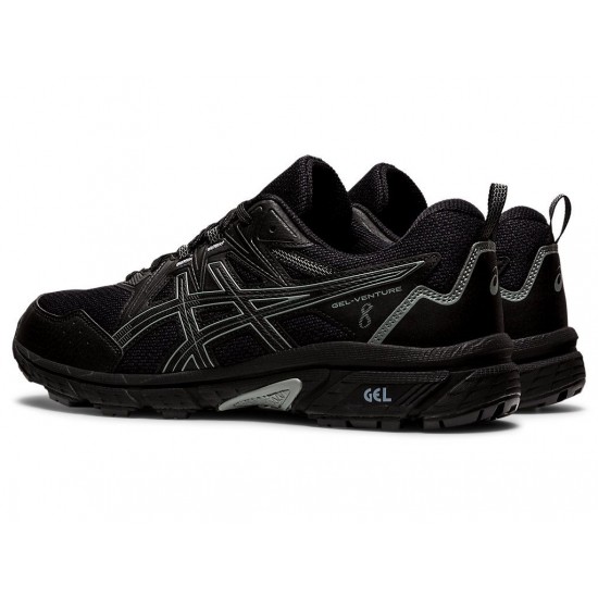 Asics Gel-Venture 8 Black/Black Running Shoes Men