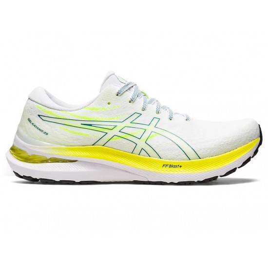 Asics Gel-Kayano 29 White/Velvet Pine Running Shoes Men