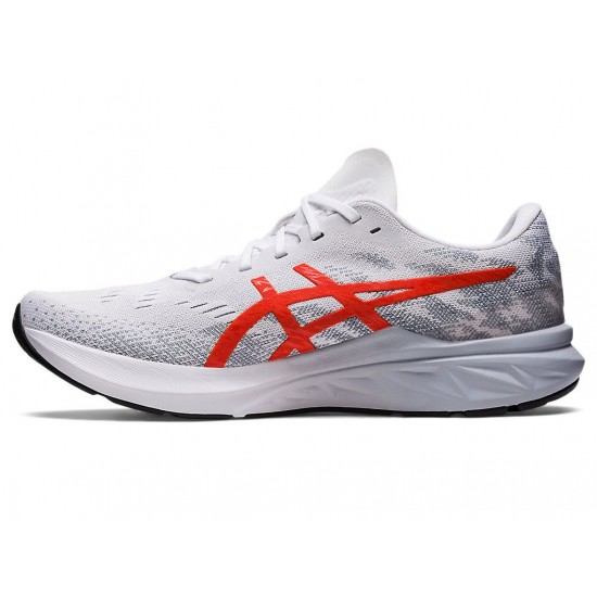 Asics Dynablast 3 White/Cherry Tomato Running Shoes Men