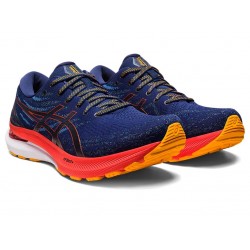 Asics Gel-Kayano 29 Extra Wide Deep Ocean/Cherry Tomato Running Shoes Men