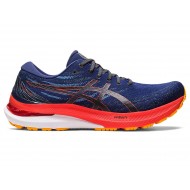 Asics Gel-Kayano 29 Extra Wide Deep Ocean/Cherry Tomato Running Shoes Men