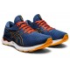 Asics Gel-Nimbus 24 Midnight Blue/Citrus Running Shoes Men