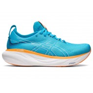 Asics Gel-Nimbus 25 Island Blue/Sun Peach Running Shoes Men