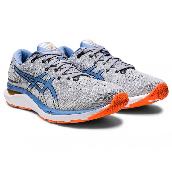 Asics Gel-Cumulus 24 Sheet Rock/Blue Harmony Running Shoes Men