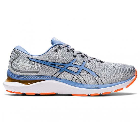 Asics Gel-Cumulus 24 Sheet Rock/Blue Harmony Running Shoes Men