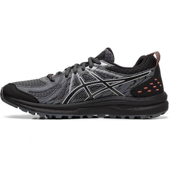 Asics Frequent Trail Black/Piedmont Grey Running Shoes Women