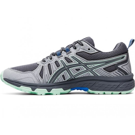 Asics Gel-Venture 7 (D) Sheet Rock/Ice Mint Trail Running Shoes Women