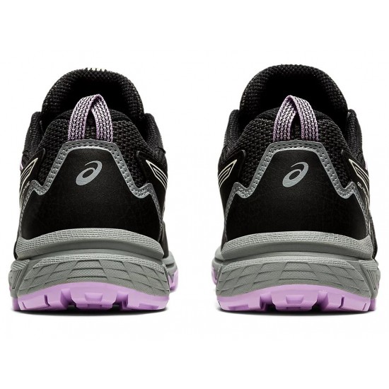 Asics Gel-Venture 8 (D) Black/Ivory Trail Running Shoes Women