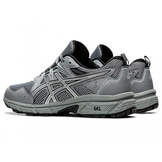 Asics Gel-Venture 8 (D) Sheet Rock/Pure Silver Trail Running Shoes Women