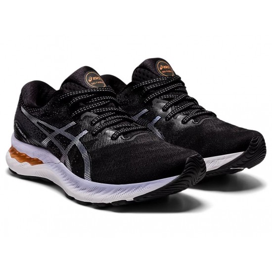 Asics Gel-Nimbus 23 Black/Carrier Grey Running Shoes Women