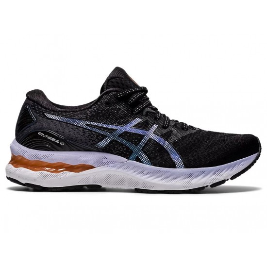 Asics Gel-Nimbus 23 Black/Carrier Grey Running Shoes Women