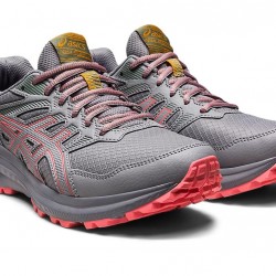 Asics Trail Scout 2 Sheet Rock/Papaya Trail Running Shoes Women