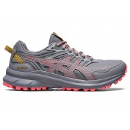 Asics Trail Scout 2 Sheet Rock/Papaya Trail Running Shoes Women