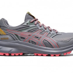 Asics Trail Scout 2 Sheet Rock/Papaya Trail Running Shoes Women