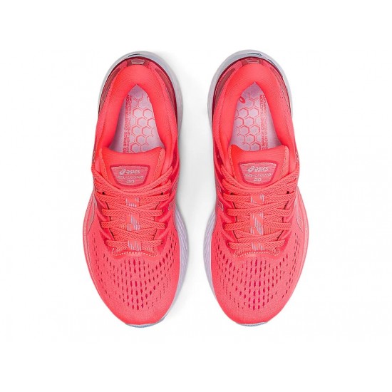 Asics Gel-Kayano 28 (D) Blazing Coral/Mist Running Shoes Women