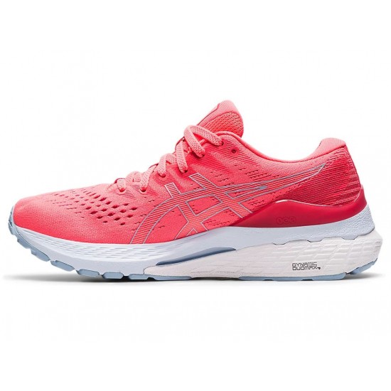 Asics Gel-Kayano 28 (D) Blazing Coral/Mist Running Shoes Women