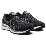 Asics Gel-Kayano 28 Black/White Running Shoes Women