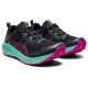 Asics Fuji Lite 2 Black/Fuchsia Red Trail Running Shoes Women